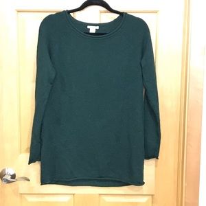 BOGO H&M basic green knit sweater XS
